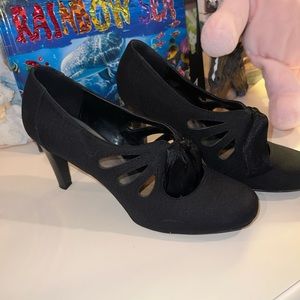 Ann Marino Black Formal Heels 9.5